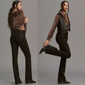 Paige Laurel Canyon high-rise flare jeans
